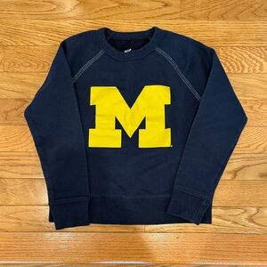 University of Michigan sweatshirt